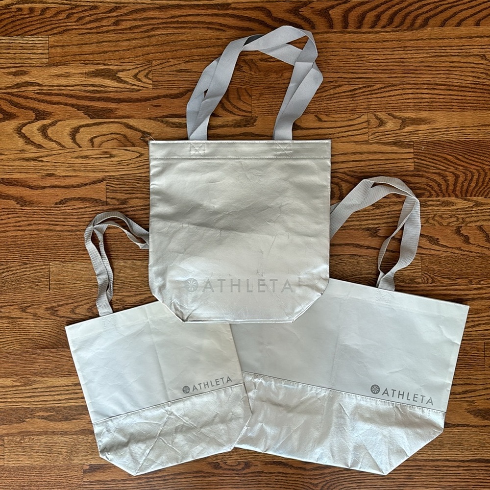 Athleta tote bags - bundle of 3